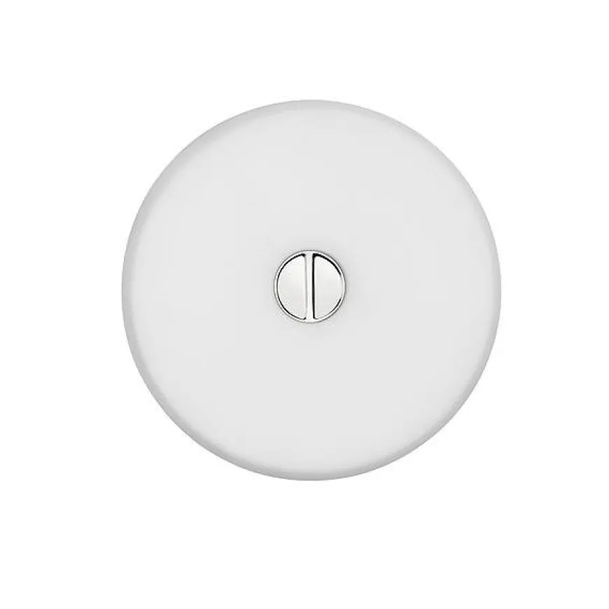 Mini Button Ø14 biały - Flos - lampa sufitowa