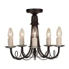 Minster Black - Elstead Lighting - lampa sufitowa klasyczna