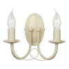 Minster Ivory Gold - Elstead Lighting - kinkiet podwójny