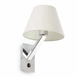 Moma biały - Faro - lampa ścienna