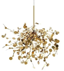 Monete Single Złota - King Home - lampa wisząca
