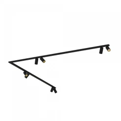 Mono Corner 2X200 Black-Gold VIIi - Nowodvorski - oprawa punktowa nowoczesna