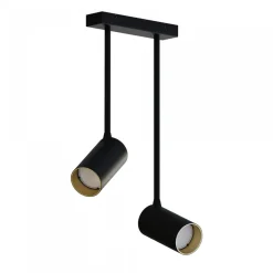 Mono Long Black-Gold Ii - Nowodvorski - lampa sufitowa nowoczesna