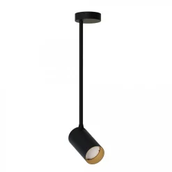 Mono Long M Black-Gold I - Nowodvorski - lampa sufitowa nowoczesna
