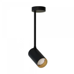 Mono Long S Black-Gold I - Nowodvorski - lampa sufitowa nowoczesna