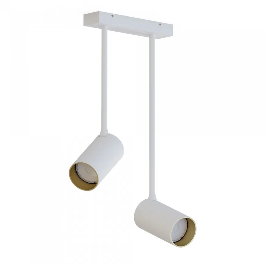 Mono Long White-Gold Ii - Nowodvorski - lampa sufitowa nowoczesna