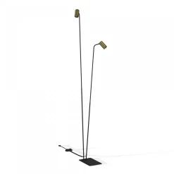 Mono Solid Brass Ii - Nowodvorski - lampa podłogowa nowoczesna