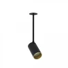Mono Surface Long S Black-Gold I - Nowodvorski - lampa sufitowa nowoczesna