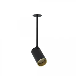 Mono Surface Long S Black-Gold I - Nowodvorski - lampa sufitowa nowoczesna
