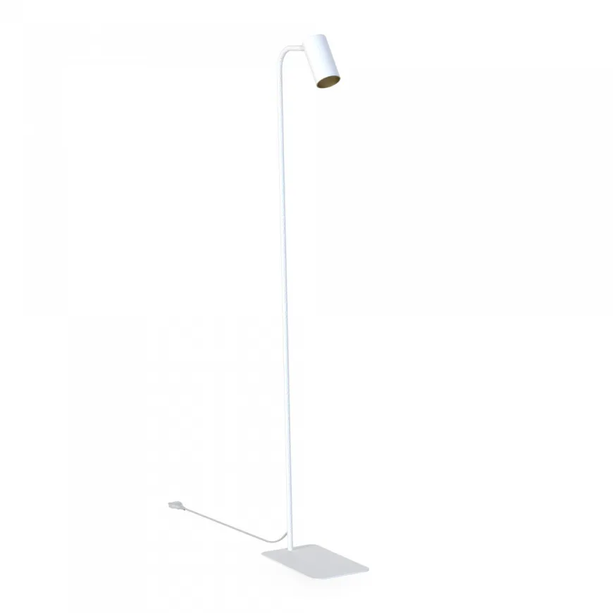 Mono White-Gold - Nowodvorski - lampa podłogowa nowoczesna