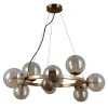 Montora gold - Italux - lampa wisząca nowoczesna