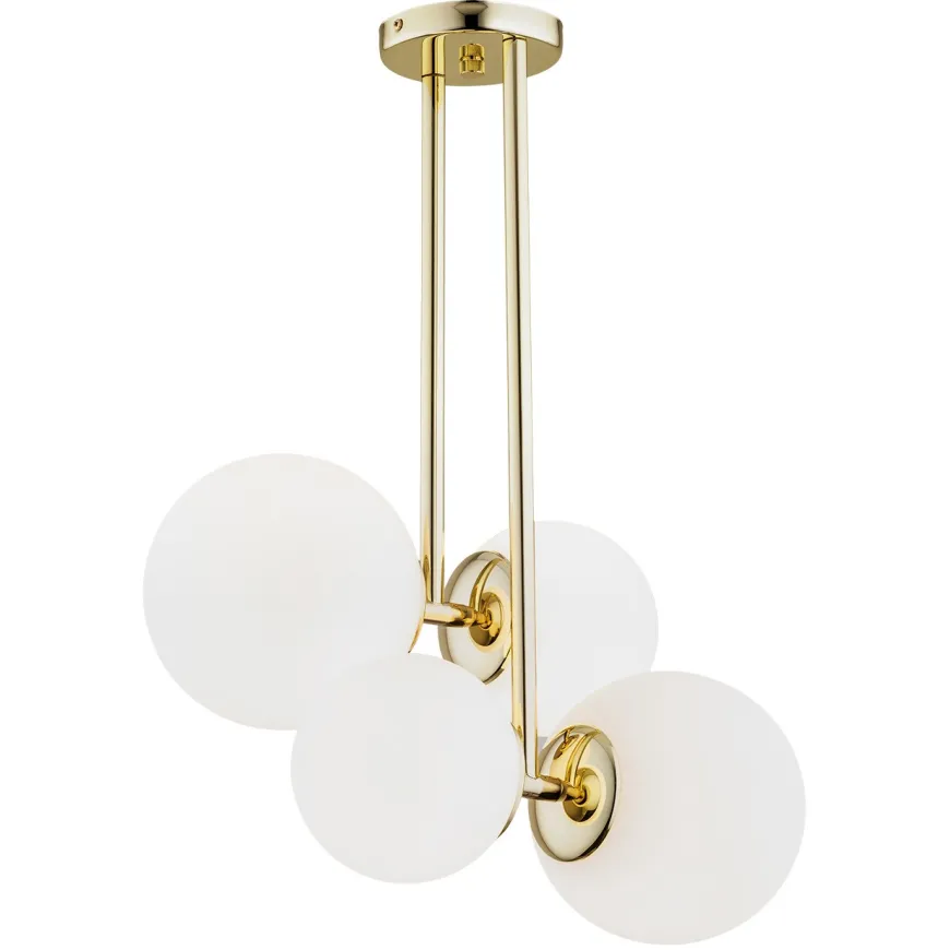 Moritz 1743 - Argon - lampa wisząca 4 pł.