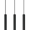 Mozaica 3L Czarny/Chrom - SOLLUX LIGHTING - lampa wisząca