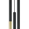 Mozaica 3P Czarny/Złoto - SOLLUX LIGHTING - lampa wisząca