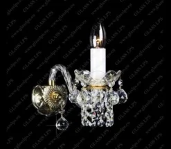 N21 007/01/4 - Glass LPS - kinkiet klasyczny kryształowy