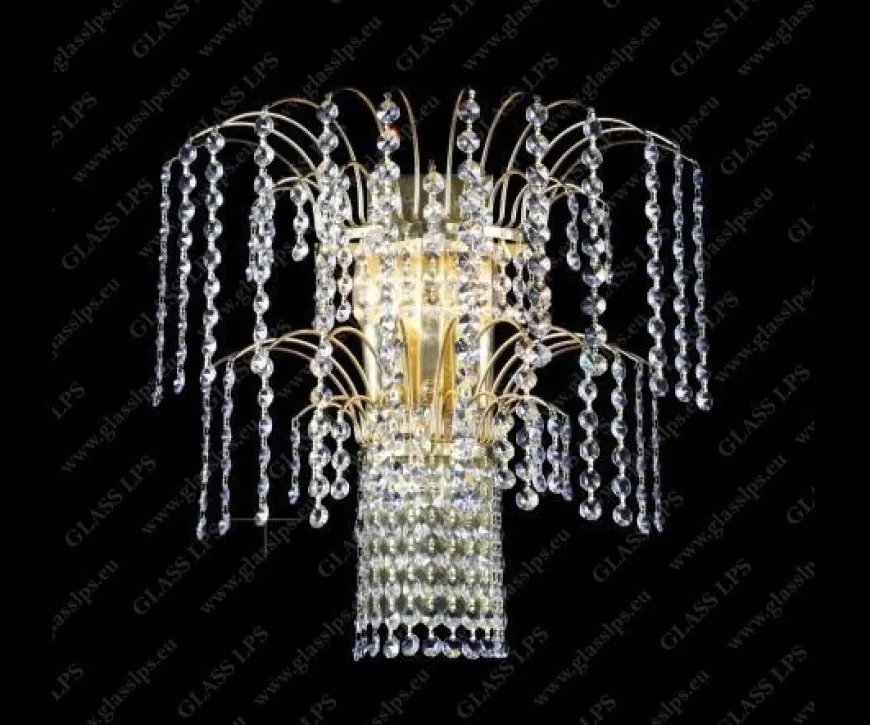 N25 775/02/6 - Glass LPS - kinkiet klasyczny kryształowy