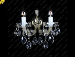 N24 001/02/1; F cut - Glass LPS - kinkiet kryształowy