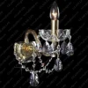 N21 801/01/1-A; GOLD - Glass LPS - kinkiet kryształowy