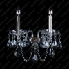 N21 918/02/1-A; SILVER - Glass LPS - kinkiet kryształowy