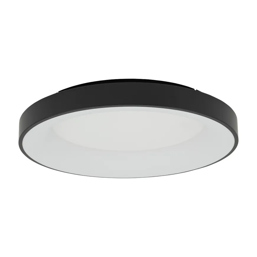 Nikki Round Led Black 60W 4000K 11212 - Nowodvorski - plafon