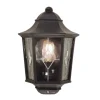Norfolk Black - Elstead Lighting - kinkiet ogrodowy