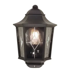 Norfolk Black - Elstead Lighting - kinkiet ogrodowy
