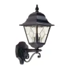 Norfolk Black - Elstead Lighting - kinkiet ogrodowy góra