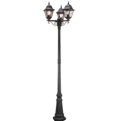 Norfolk Black H226 - Elstead Lighting - lampa stojąca ogrodowa
