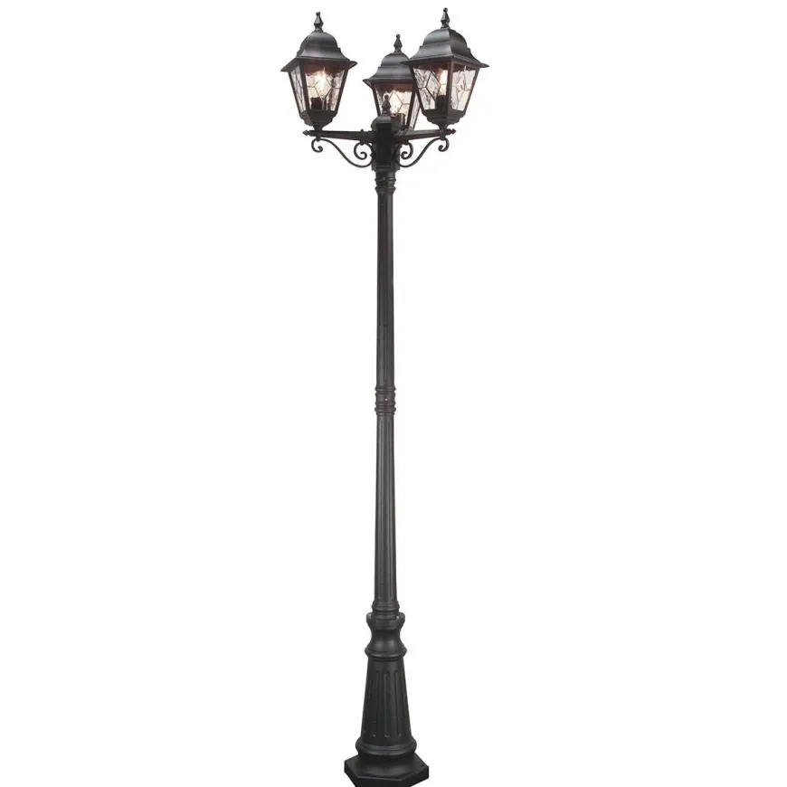 Norfolk Black H226 - Elstead Lighting - lampa stojąca ogrodowa