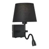 Norte 2 black - Italux - kinkiet