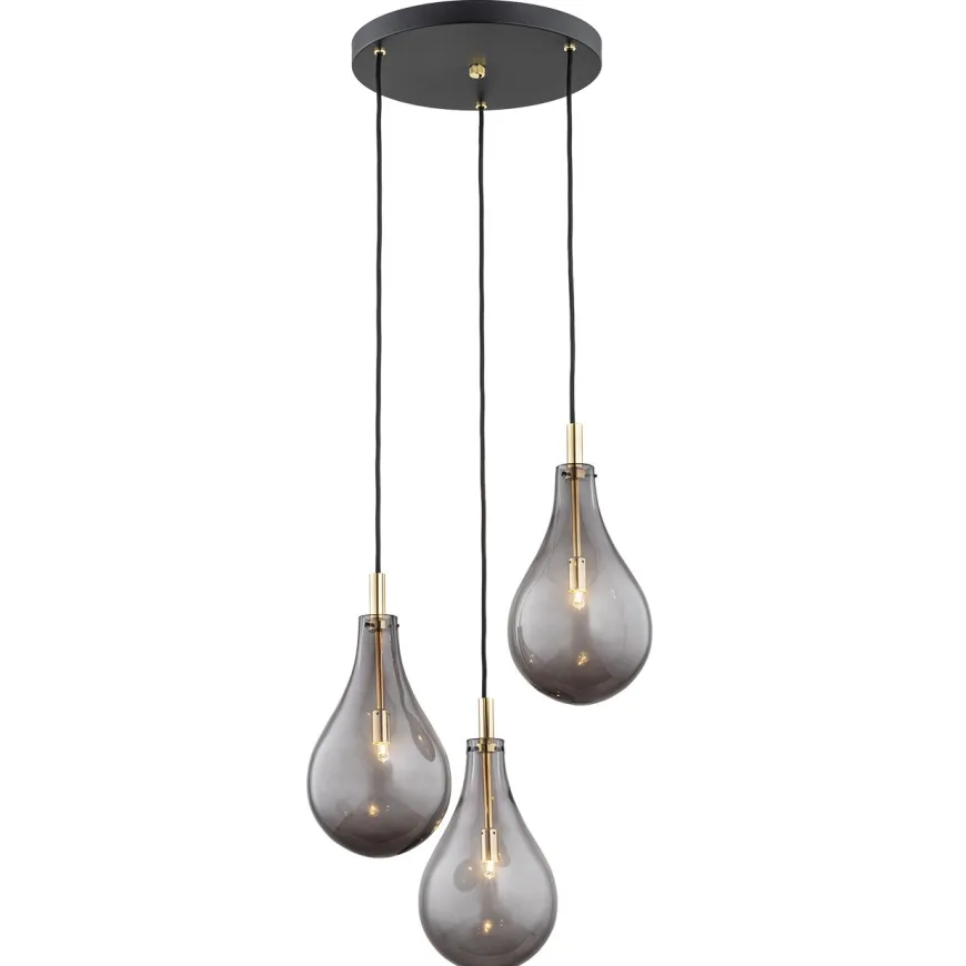Oakland 6105 - Argon - lampa wisząca 3 pł.