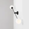 Ohio 2 Wall Black - Artera - kinkiet