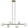Olbia gold - Italux - lampa wisząca nowoczesna