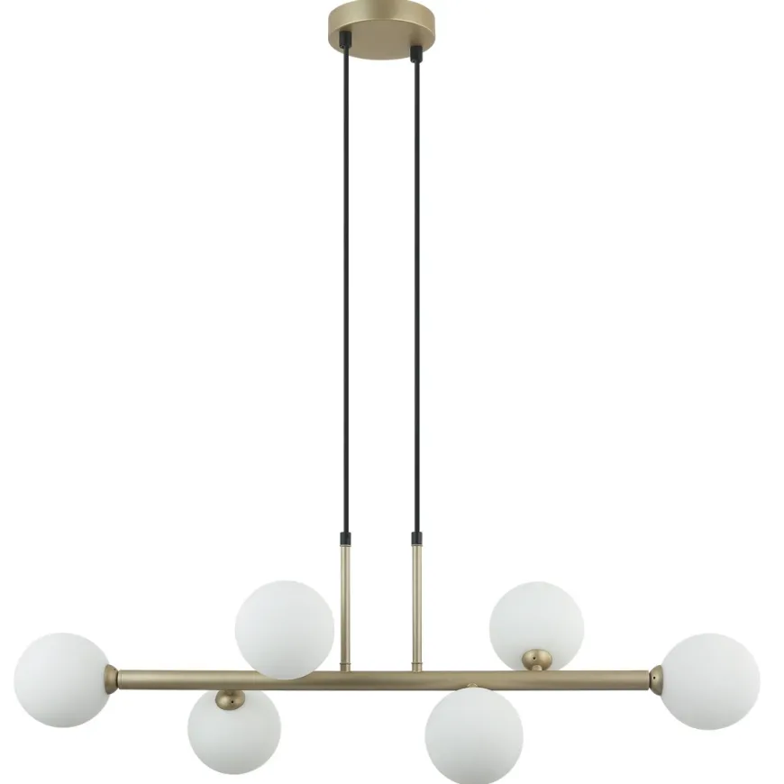 Olbia gold - Italux - lampa wisząca nowoczesna