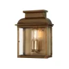 Old Bailey Antique Brass - Elstead Lighting - kinkiet ogrodowy
