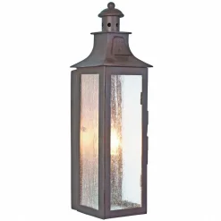 Old Bronze H45 - Elstead Lighting - kinkiet ogrodowy