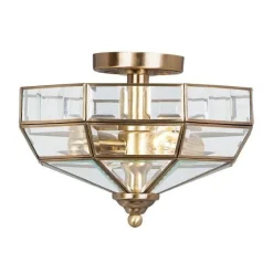 Old Park Aged Bronze - Elstead Lighting - lampa sufitowa klasyczna
