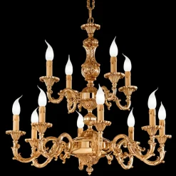 Oldie 504/8+4 - Possoni - lampa wisząca