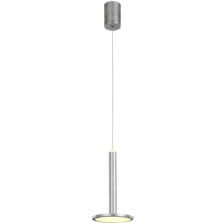 Oliver Led Nickel I - Italux - lampa wisząca