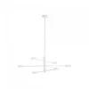 Orbit White Vi - Nowodvorski - lampa sufitowa nowoczesna