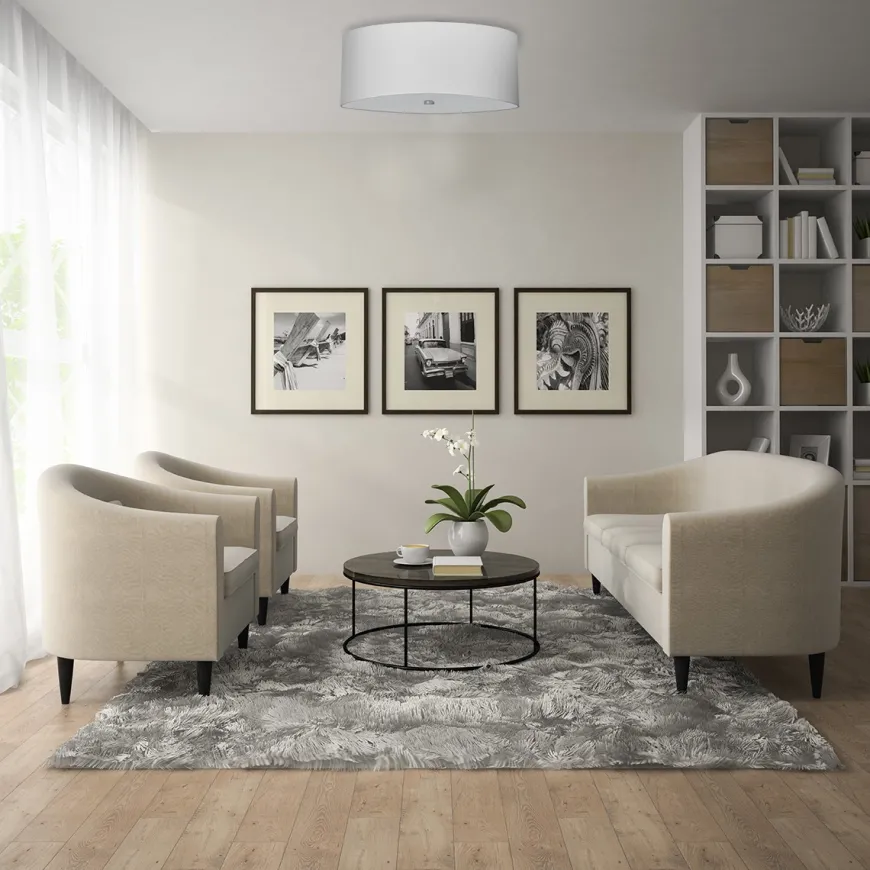Otto 70 Biały - SOLLUX LIGHTING - lampa sufitowa