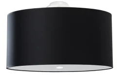 Otto 50 Czarny - SOLLUX LIGHTING - lampa sufitowa