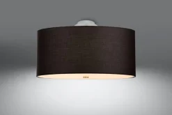 Otto 60 Czarny - SOLLUX LIGHTING - lampa sufitowa