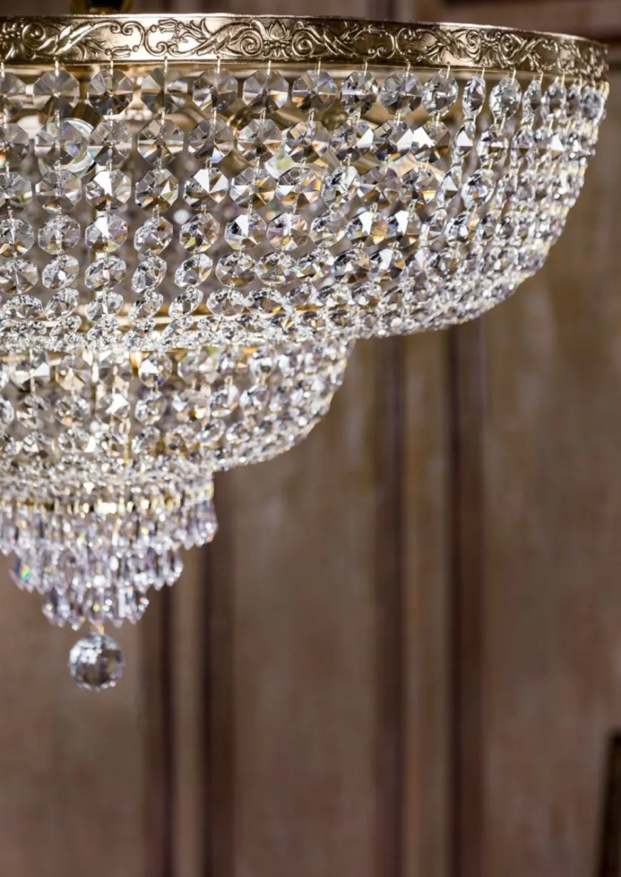 Palace Gold Ø50 - Maytoni - lampa wisząca klasyczna