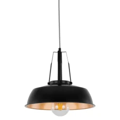 Paloma Black-Gold - Italux - lampa wisząca