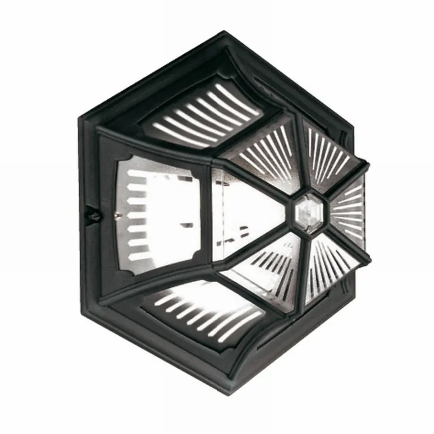 Parish Black Ø30 - Elstead Lighting - kinkiet ogrodowy