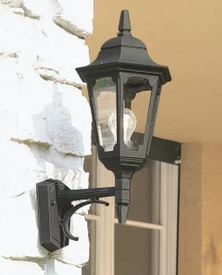 Parish Black H52 - Elstead Lighting - kinkiet ogrodowy