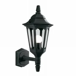 Parish Black H39 - Elstead Lighting - kinkiet ogrodowy góra