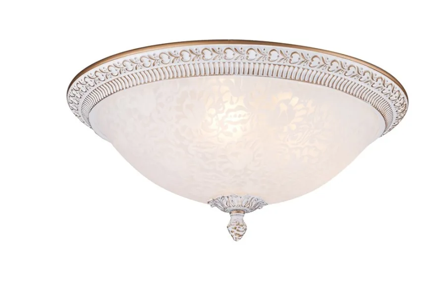 Pascal White-Gold Ø37 - Maytoni - lampa sufitowa klasyczna