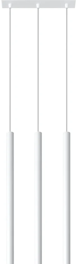 Pastelo 3 Biała - SOLLUX LIGHTING - lampa wisząca